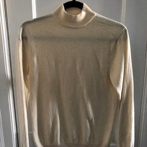 Cream mockneck sweater